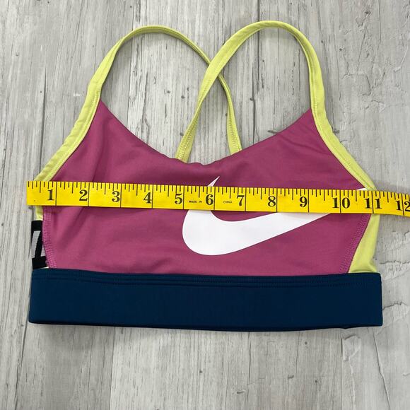 Nike Icon Clash Light-Support Retro Racerback 90s Style Sports Bra XS - Picture 8 of 10